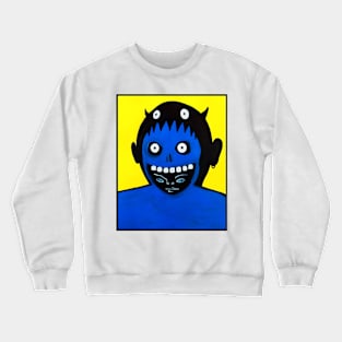 PALKON BLUE Crewneck Sweatshirt